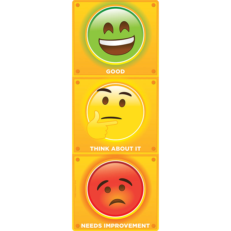 CLIP CHART STOP LIGHT EMOJI PSITIVE