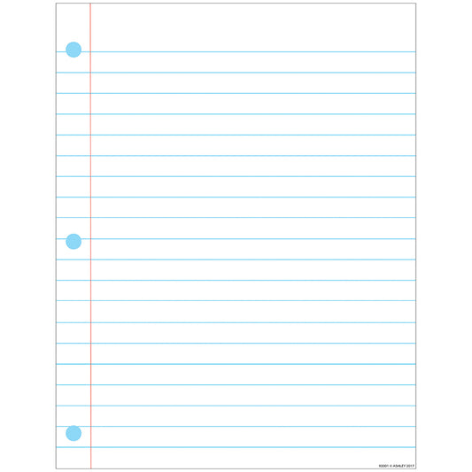 NOTEBOOK PAPER 17X22 CHART