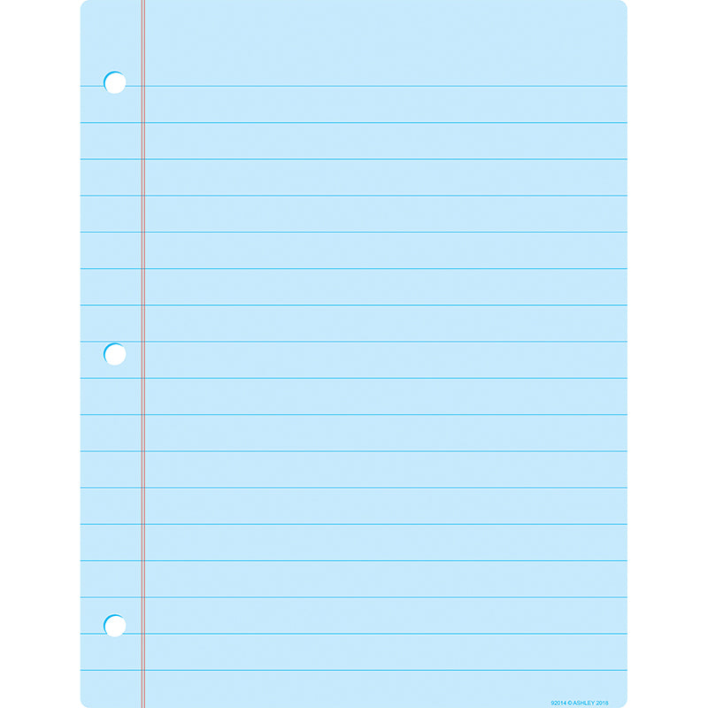 SMART POLY CHART NOTEBOOK PAPER BLU