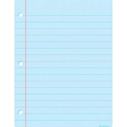 SMART POLY CHART NOTEBOOK PAPER BLU