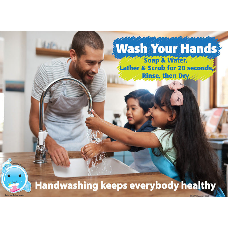 13X95 HANDWASHING KEEPS EVERBODY