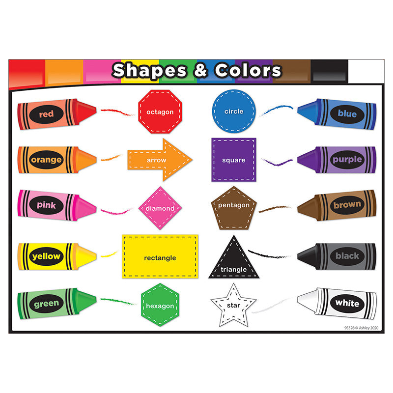 POSTERMAT SMART POLY SHAPES/COLOR