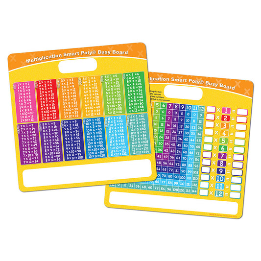 DRY ERASE BUSY BOARD MULTIPLICATION