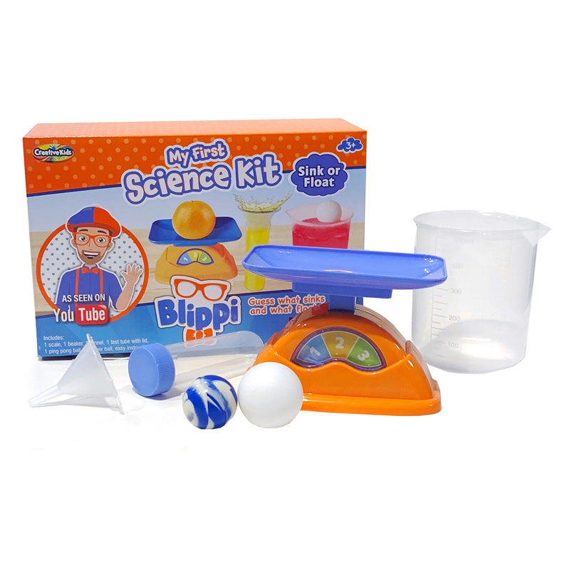 BLIPPI MY FIRST SCIENCE KIT SINK OR