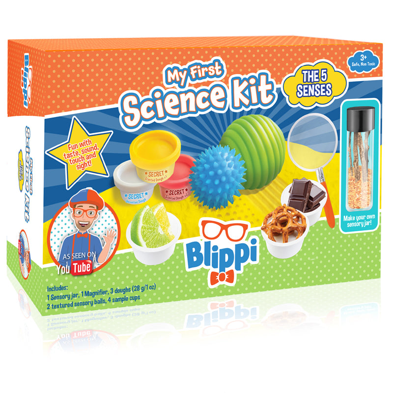 BLIPPI MY FIRST SENSORY SCIENCE KIT