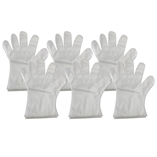 (6 PK) DISPOSABLE GLOVES 100 PER BG