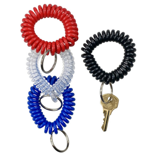 WRIST COIL KEY CHAIN