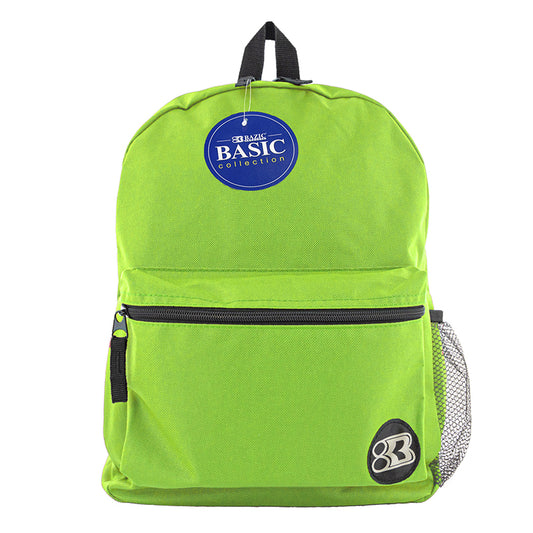 16IN LIME GREEN COLLCTN BACKPACK