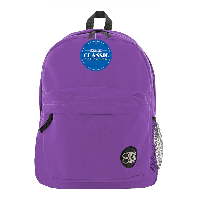 17IN PURPLE CLASSIC BACKPACK