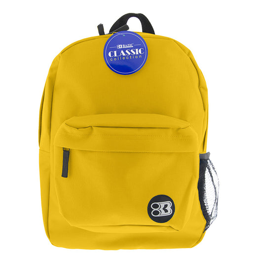 17IN MUSTARD CLASSIC BACKPACK