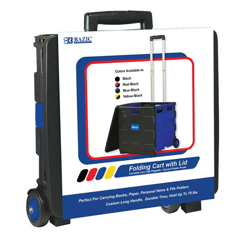 BAZIC ROLLING CART BLUE