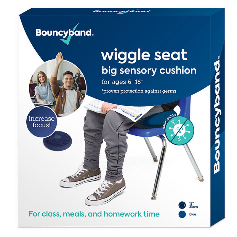 BIG SENSORY SEAT CUSHION BLUE