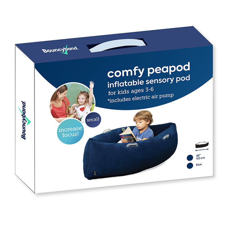 PEAPOD SENSORY POD 48IN BLUE