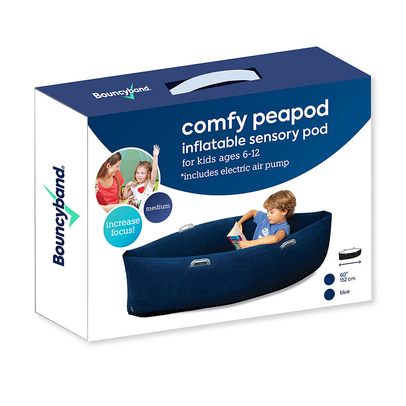 PEAPOD SENSORY POD 60IN BLUE