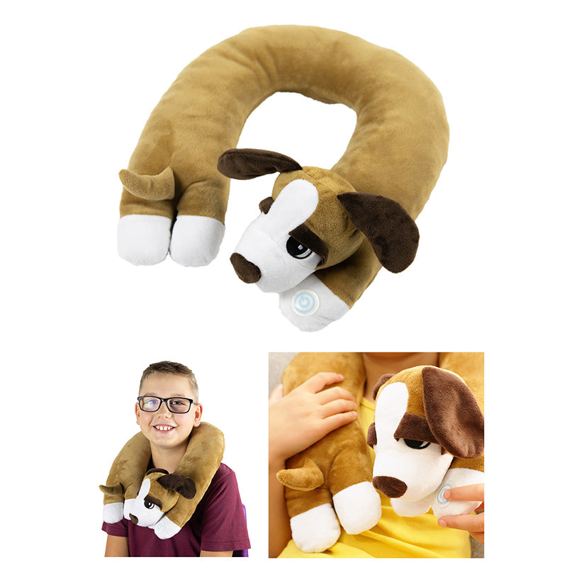 PUPPY SENSORY VIBRATING NECK PILLOW