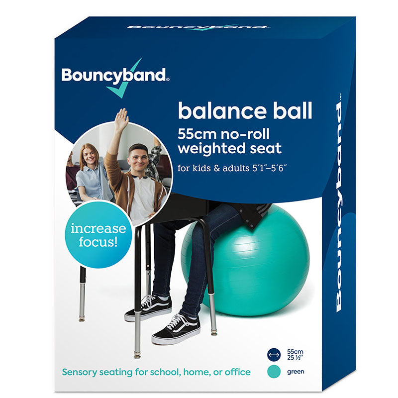 BOUNCYBAND BALANCE BALL 55CM MINT