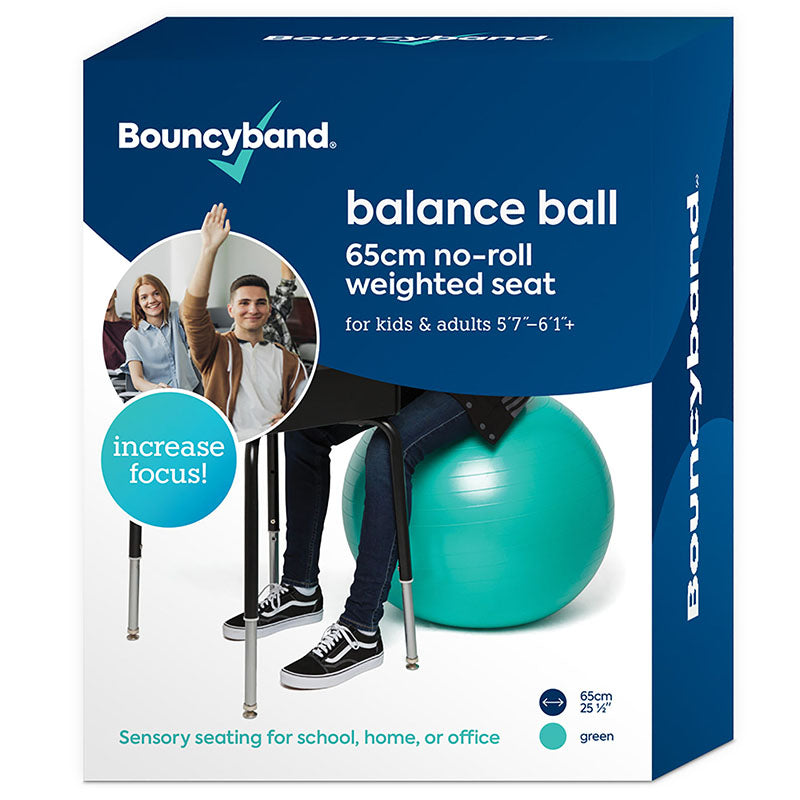 BOUNCYBAND BALANCE BALL 65CM MINT