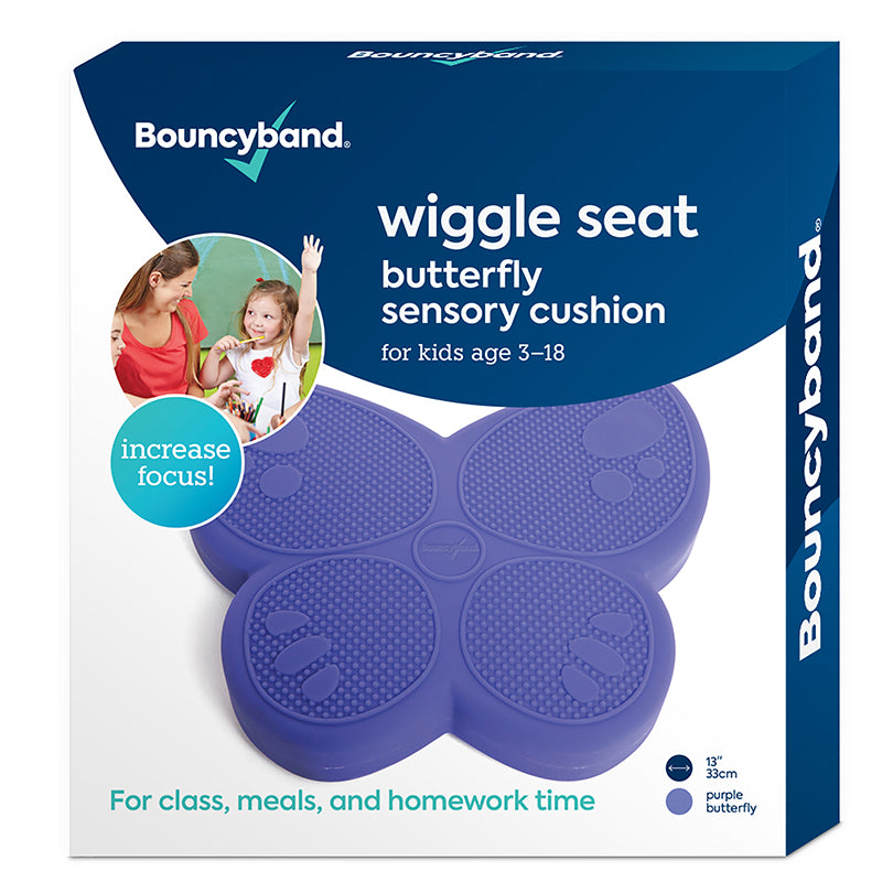 WIGGLE SEAT SENSORY PRPLE BUTTERFLY