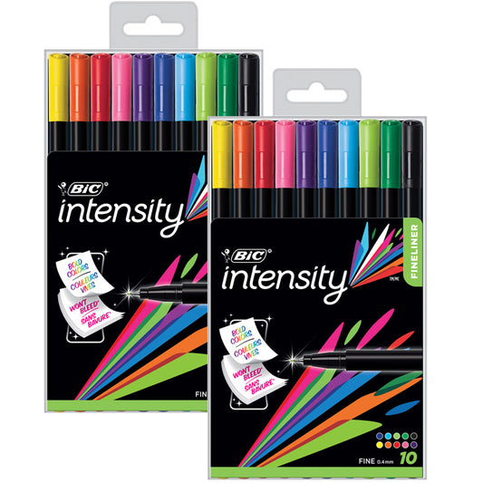 (2 PK) BIC INTENSITY FINELINER