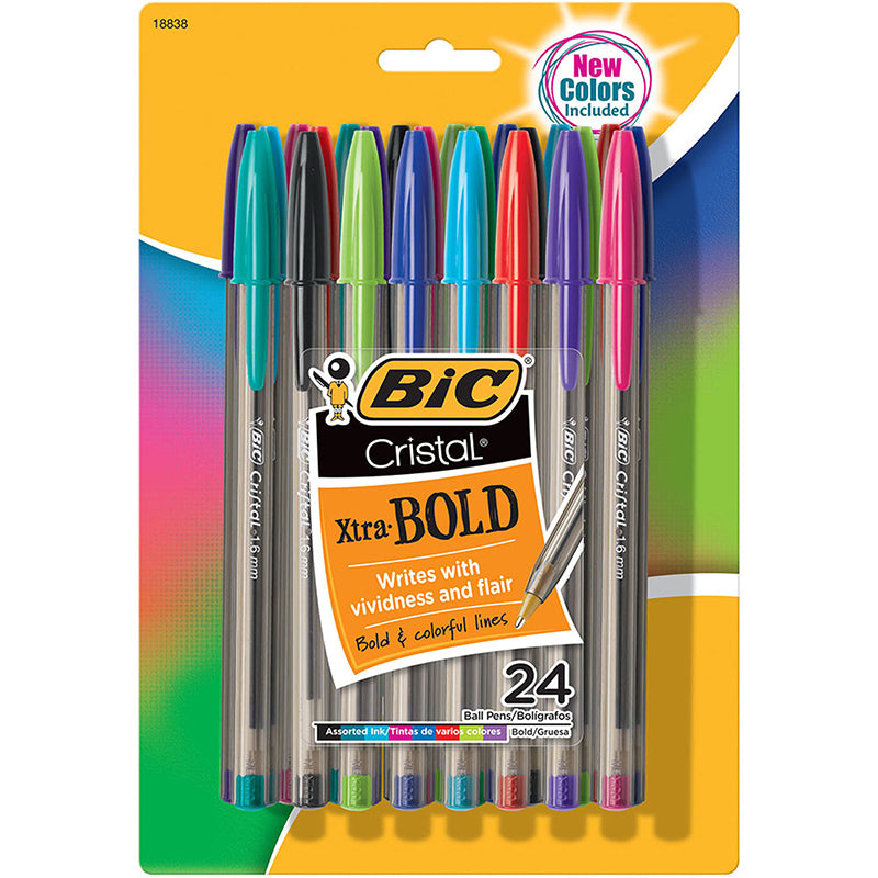 BIC CRISTAL XTRA BOLD PK OF 24