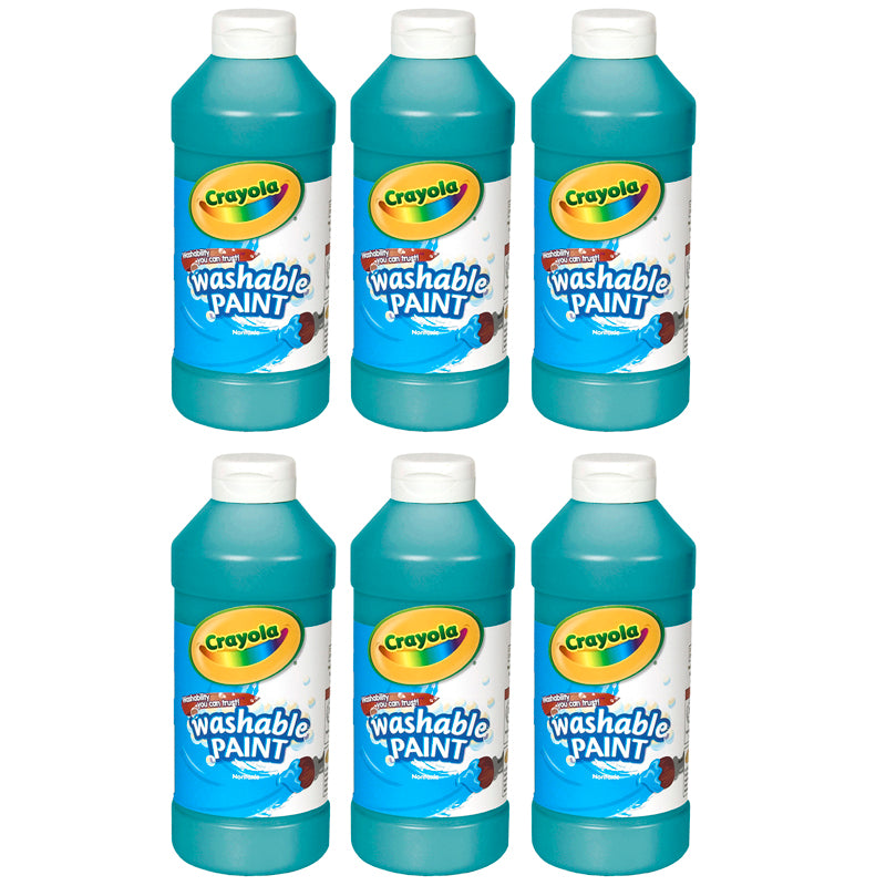 (6 EA) CRAYOLA WASHABLE 16OZ