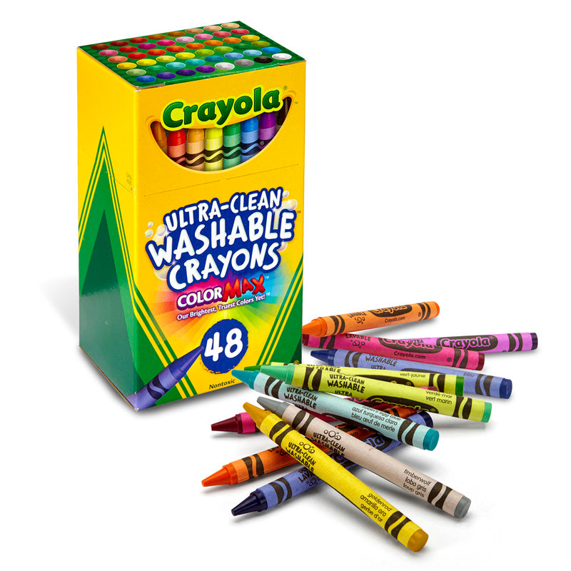 48 CT ULTRA-CLEAN WASHABLE CRAYONS