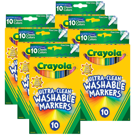 (6 PK) 10CT FINE LINE COLOR MAX