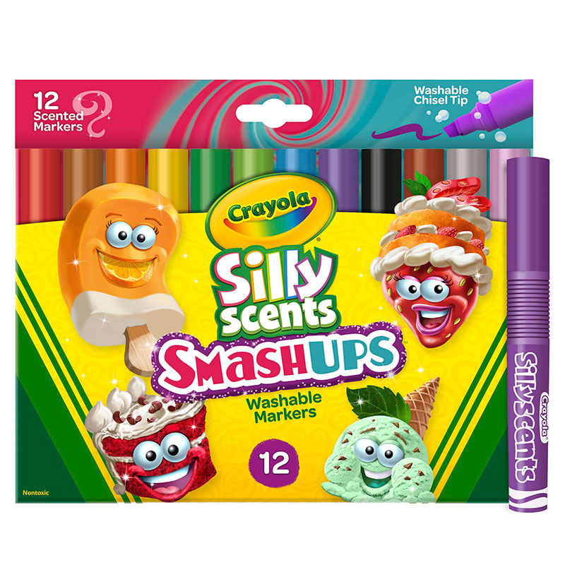 12CT WEDGE SMASH UPS SCENT MARKERS