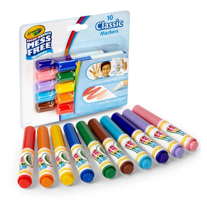 10CT COLOR WONDER MINI MARKERS