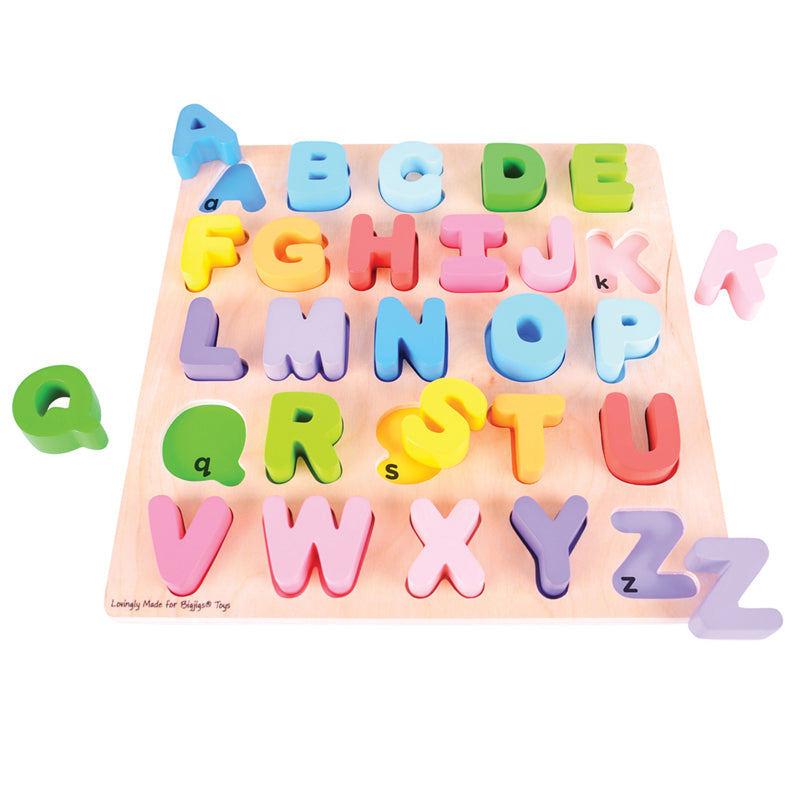 CHUNKY ALPHABET PUZZLE UPPERCASE