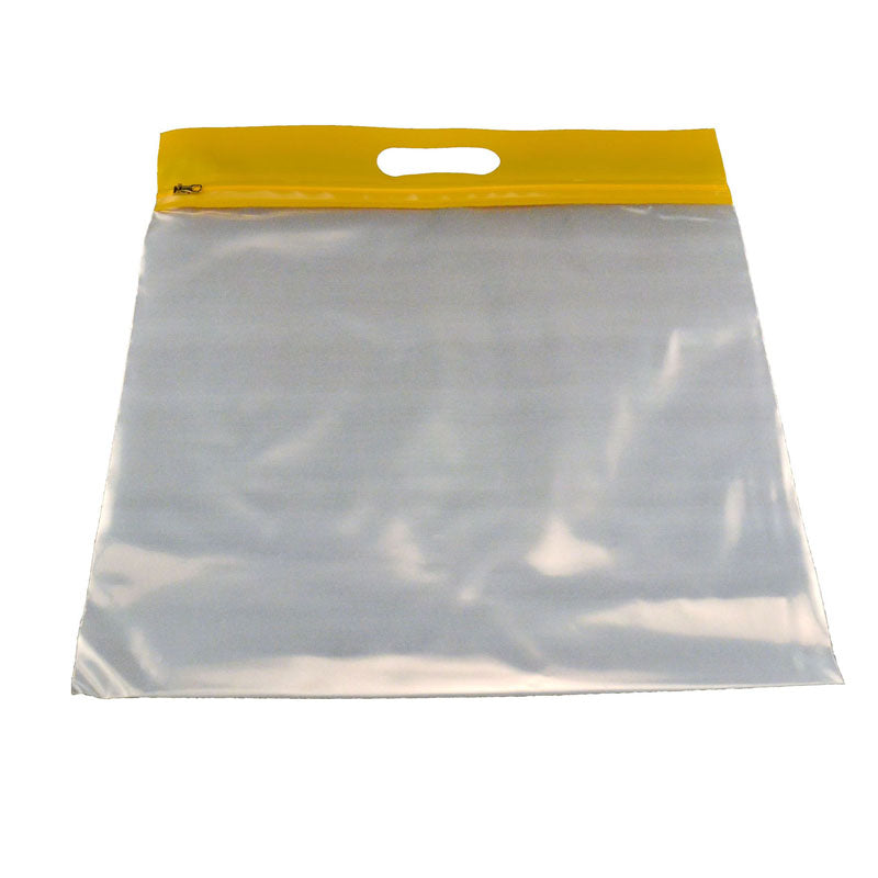 ZIPAFILE STORAGE BAGS 25PK YELLOW