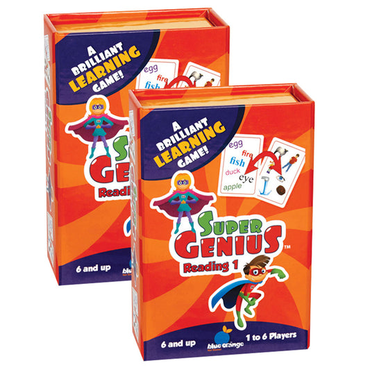 (2 EA) SUPER GENIUS READING 1