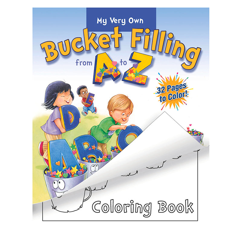 BUCKET FILLING FROM A-Z COLORING BK