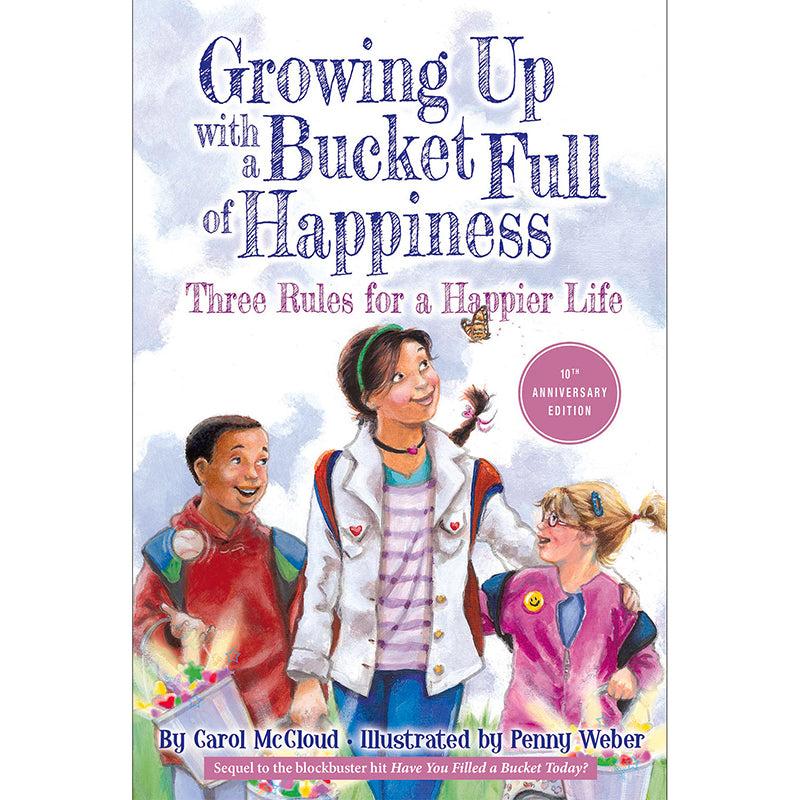 GROWING UP W/BUCKET HAPPINESS BOOK