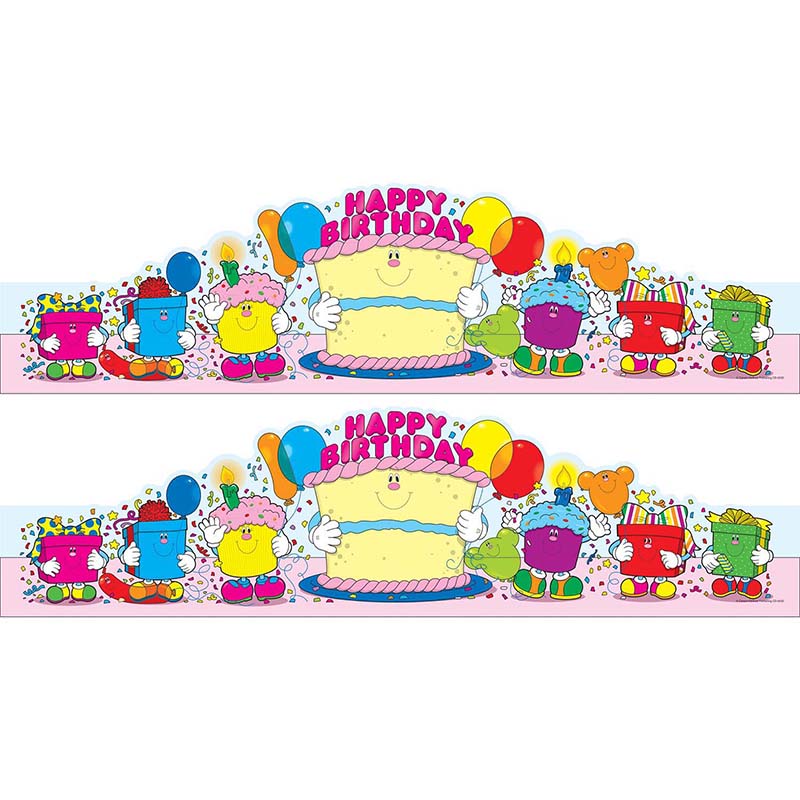 (2 PK) BIRTHDAY CROWNS 2-TIER CAKE