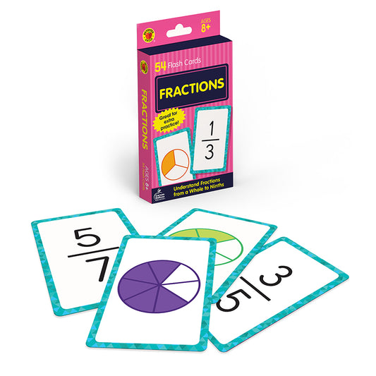 FRACTIONS FLASH CARDS