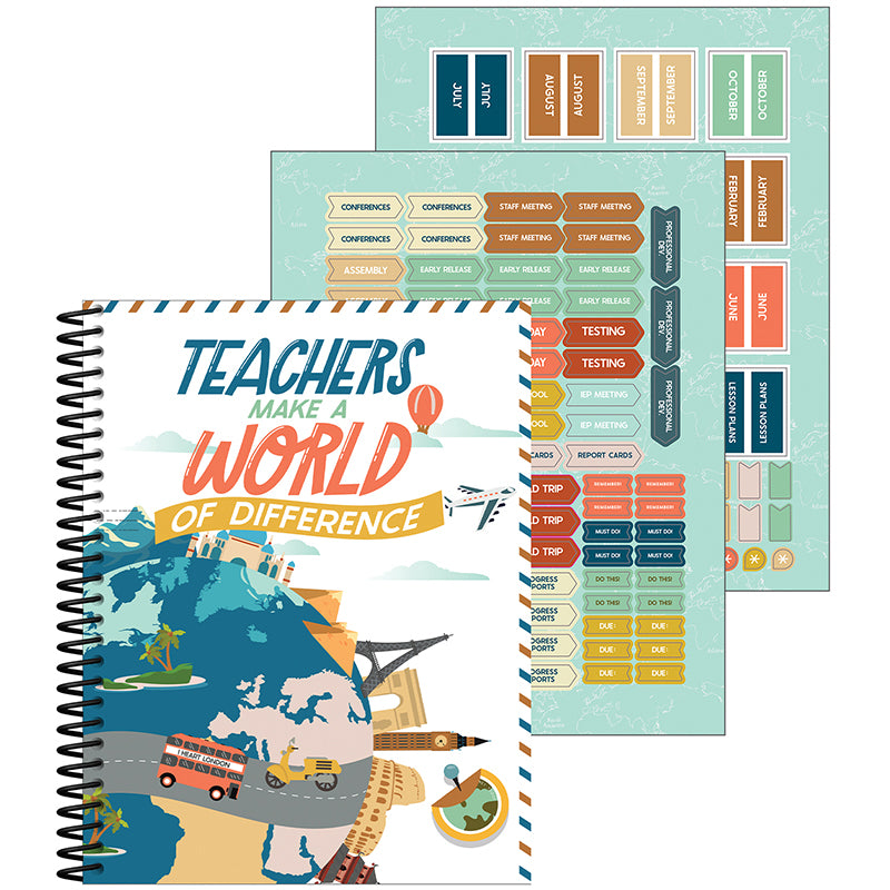 LETS EXPLORE TEACHER PLANNER BOOK