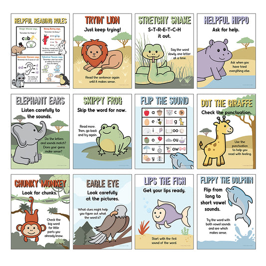 MINI POSTERS DECODING STRATEGES SET