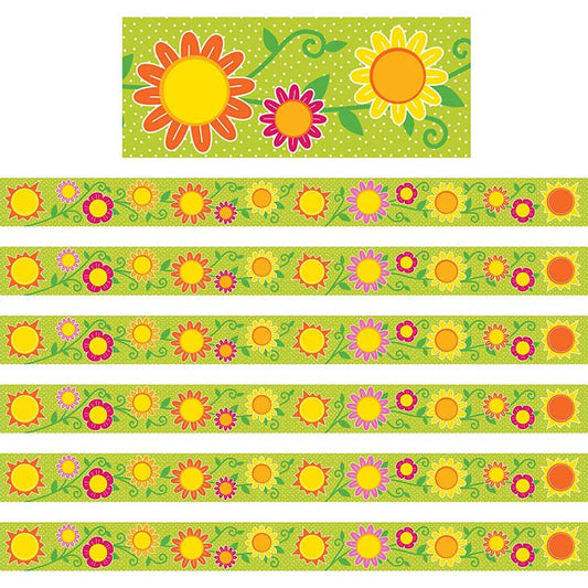 (6 PK) SUNSHINE & FLOWERS STRAIGHT