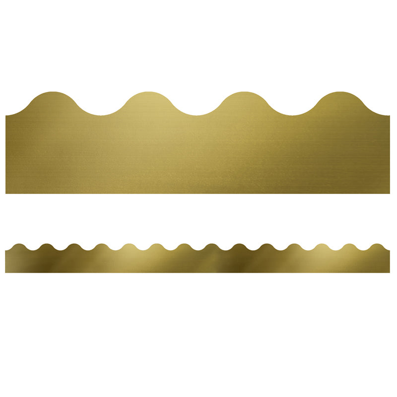 SCALLOPED BORDER GOLD FOIL