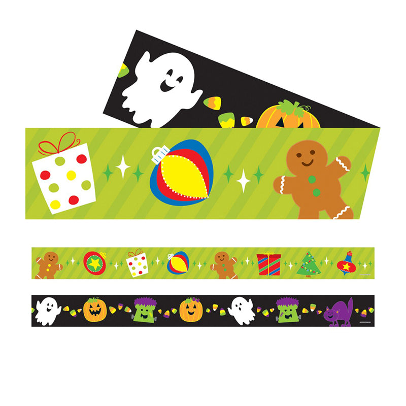 HALLOWEEN/HOLIDAY STRAIGHT BORDERS