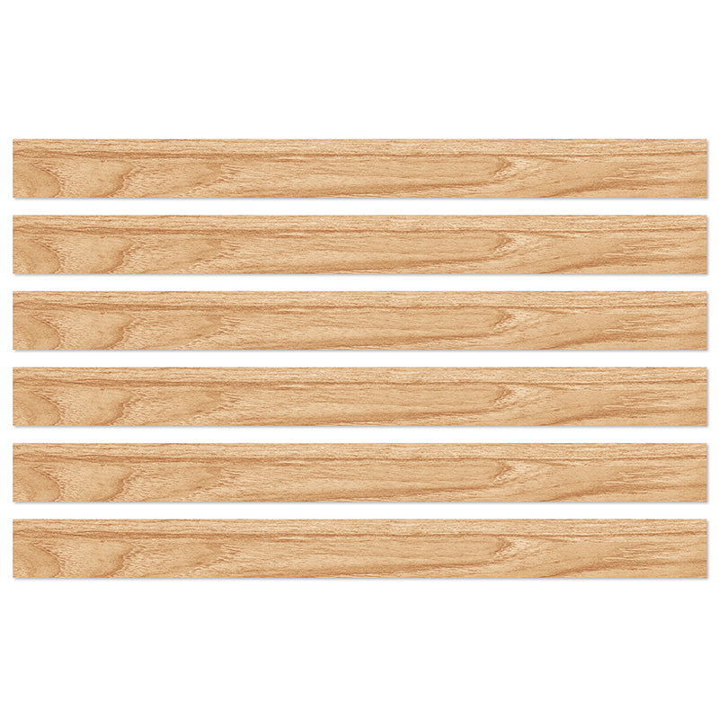 (6 PK) LIGHT WOOD GRAIN BORDERS