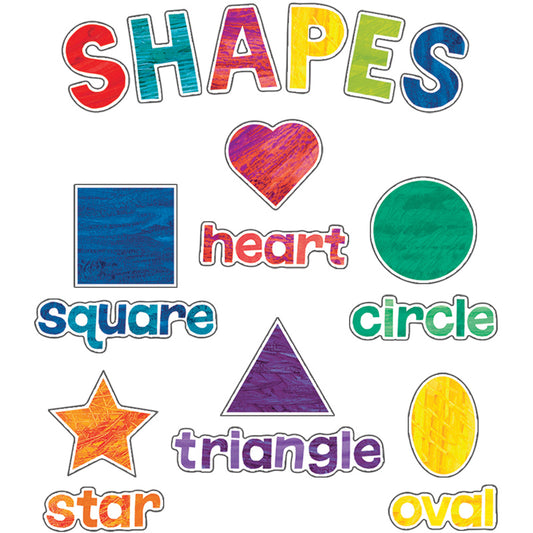 WORLD ERIC CARLE SHAPES MINI BB ST