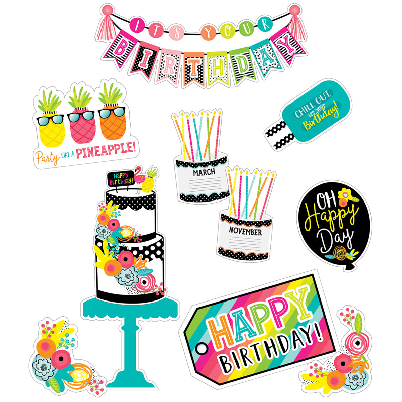 TROPICAL PINEAPPLE BIRTHDAY BB ST