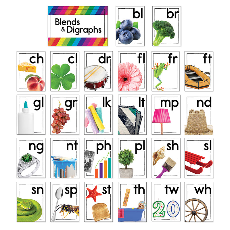 BLENDS & DIGRAPHS BULLETN BOARD SET