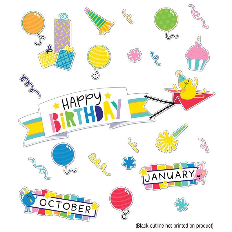 HAPPY PLACE BIRTHDAY BULLETIN SET