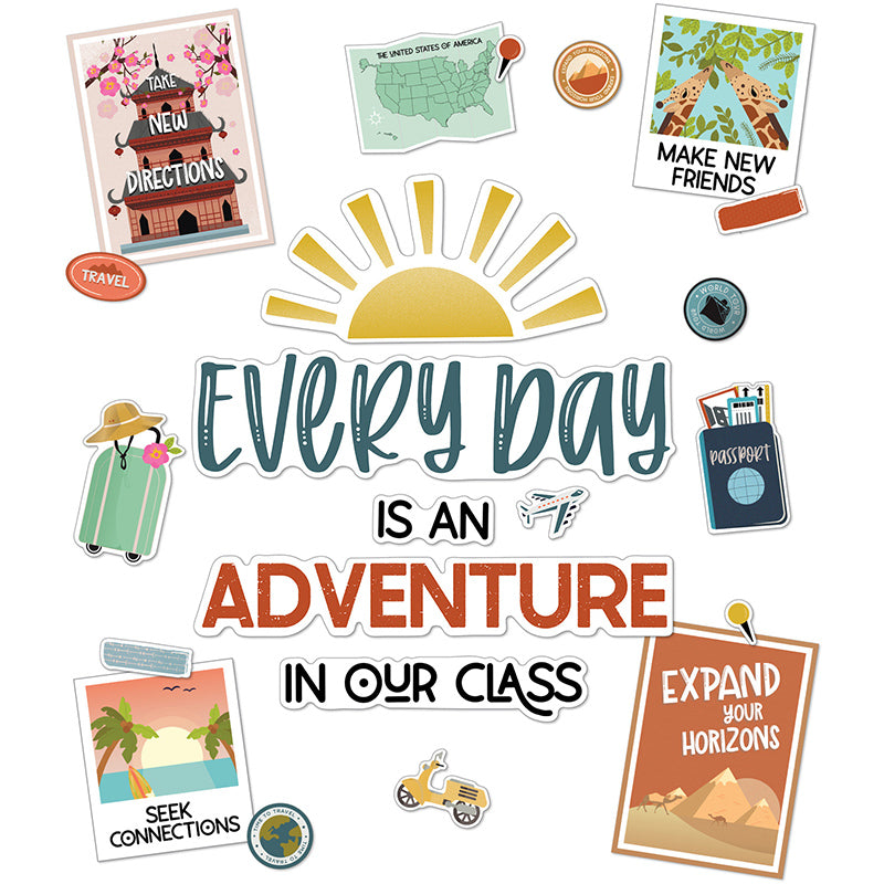 EVERY DAY IS ADVENTURE BULLETIN SET