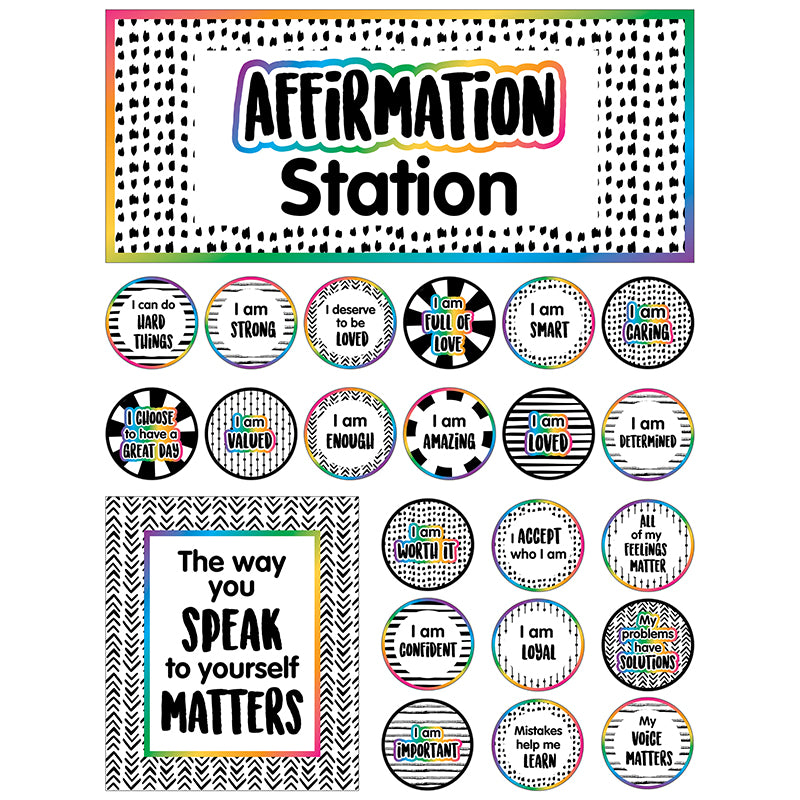 AFFIRMATION STATION BULLET BOARD ST