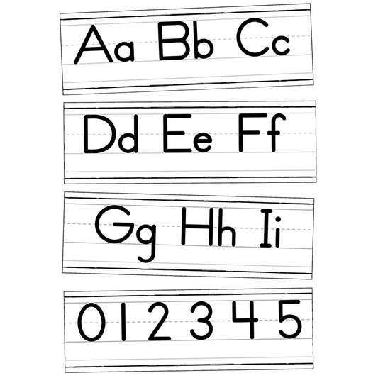 FARMHOUSE MANUSCRIPT ALPHABET LINE