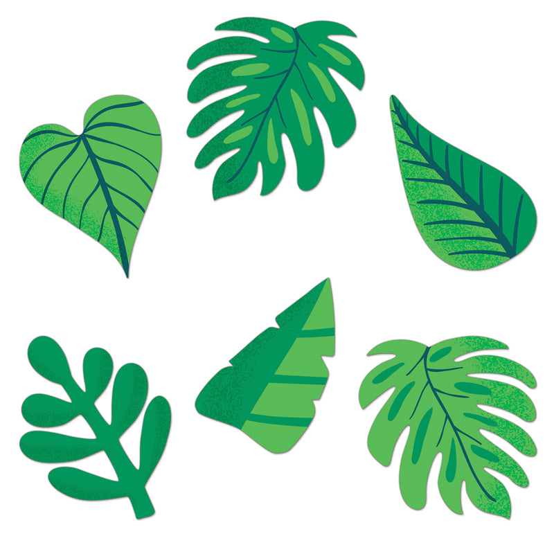 ONE WORLD TROPICAL LEAVES 5IN 36PK